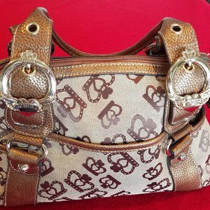 Kathy Van Zeeland Crown Handbag